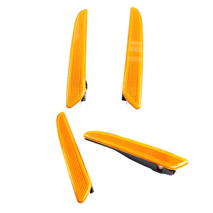 Mercedes-Benz E-Class W211 Side Marker Lights 12V Turn Signal Lamp Front Bumper US Spec 2118200921 2118201021 - Product Image 1