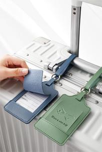 Hot bán Quà Tặng Da PU tùy chỉnh sáng tạo hành lý thẻ cho quà tặng khuyến mãi mặt hàng quảng cáo - Product Image 6