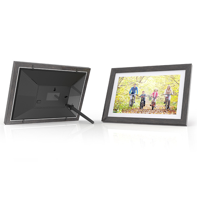 X615-1 10.1 Inch Wifi Touch Video Nft Digital Photo Picture Cuadros Bilderrahmen Lcd Cloud Frameo Digital Photo Frame