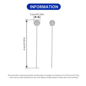 Nuevos pendientes/argollas de latón blanco con borlas, diseño original y exclusivo, modernos y versátiles - Product Image 2