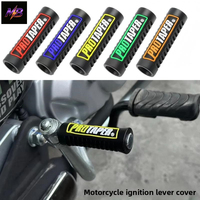 Accessoires de moto : Cache-levier de vitesses coloré, manchon en caoutchouc pour levier d'allumage, caoutchouc de levier de vitesses pour Portaper
