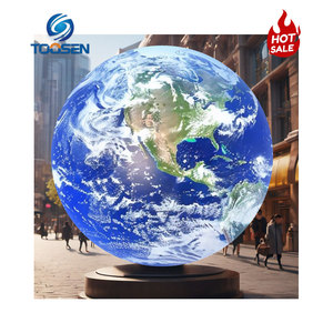 Écran LED sphérique d'<span class=keywords><strong>extérieur</strong></span> en promotion, affichage 360°, design sans soudure, 5m 3m, mur vidéo LED sphérique <span class=keywords><strong>extérieur</strong></span> personnalisé - Product Image 4