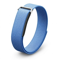 Bracelet intelligent en nylon noir, surveillance de l'oxygène sanguin, suivi du sommeil, bracelet de fitness