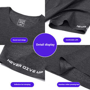 Camiseta vintage personalizada con estampado de cuello redondo para hombre, Camiseta lisa de gran tamaño en blanco para hombre - Product Image 2