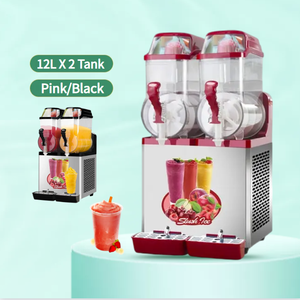 Double saveur deux réservoir petit mini slushee pièces de rechange slush tasse crème glacée chiot machine maison slushy maker 2023 <span class=keywords><strong>prix</strong></span> au Pakistan - Product Image 1