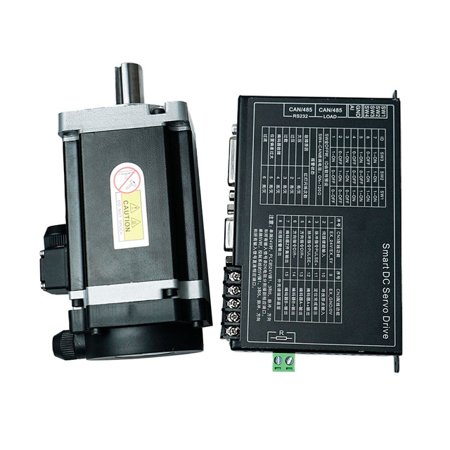 5N.m High Torque 2500ppr Encoder High Torque Brushless 48v 1300w DC Servo Motor for Track Chassis