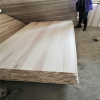 Panneau en bois de peuplier massif de haute qualité, colle E0, pour la fabrication d'armoires et de jouets