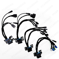 Cables de prueba EIS ELV para plataforma de cerraduras CGDI MB W204 W212 W221 W164 W166, caja de cambios, actualización OBD2, Cable de conexión de diagnóstico, 8 Uds.