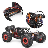 Huzd Racing DBX 10 1/10 RC voiture 2.4G, camion désert, grande vitesse 80 KM/H, Version brossée, véhicule tout-terrain de haute qualité 4WD