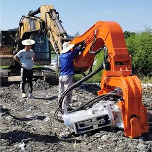 Martello vibrante idraulico ad alta frequenza K250 martello vibrante montato su escavatore martello vibrante battipalo - Product Image 5