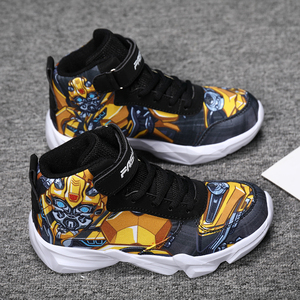 Erkek Sneakers sonbahar ve kış ayakkabı büyük Boy karikatür kişilik erkek Sneakers küçük çocuk öğrenci ayakkabı - Product Image 4