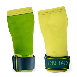 Crazyfox Unisex camoscio in pelle scamosciata manopola protezione Pull-up senza dita guanti Cross Training Grabbers stile Velites - Product Image 3