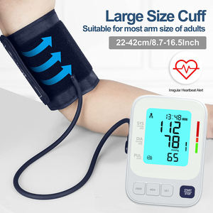 Prémio 2-em-1 oxímetro de pulso da ponta do dedo & leitura instantânea elétrica SpO2/BP do monitor de pressão arterial - Product Image 2