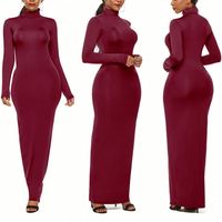 Robe Kaftan Dubai Abaya Turquie Arabe Musulmane Sexy Extensible Slim Droite S-5XL pour Femmes, Robes Pakistanaises Africaines Abayas