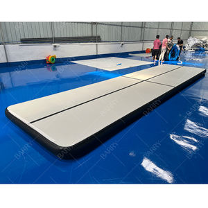 Barry Piste d'air de taille personnalisée 3m <span class=keywords><strong>4m</strong></span> 5m 6m 8m 10m <span class=keywords><strong>Tapis</strong></span> de gymnastique Tumbling Gymnastique Piste d'air <span class=keywords><strong>gonflable</strong></span> à vendre - Product Image 1