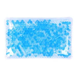 Paquete de hielo con cuentas de gel de compresa fría y caliente reutilizable personalizado Pakcare bolsas de enfriamiento