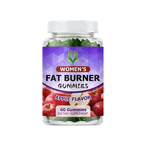 OEM ODM Women‘s Fat Burner Gummies Apple Cider Build Metabolism Steady Energy Fat Burning Support Crush Cravings <b>Supplement</b> - Product Image 1