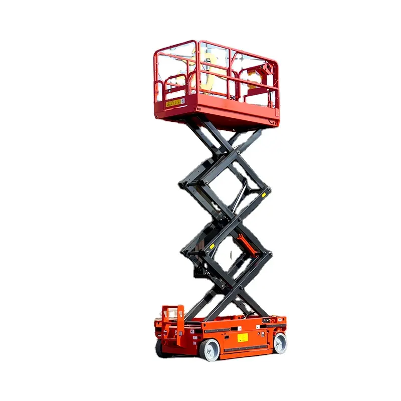 O elevador fixo estacionário do levantamento aéreo do peso do caminhão apresenta a plataforma do elevador do hydraul fácil mover-se