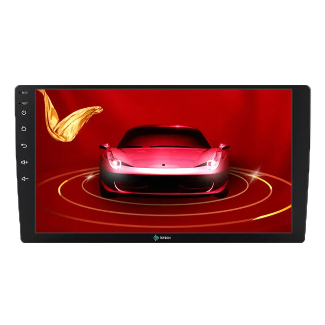 9 Inch 2 Din Android Gps Autoradio Wifi Auto Multimedia Speler