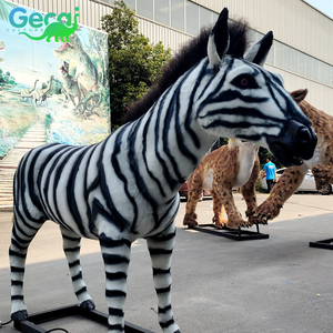 Gecai cuộc sống Kích thước nhồi Ice Age động vật thực tế Robot <span class=keywords><strong>Zebra</strong></span> mô hình để bán - Product Image 3