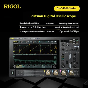 Osciloscopio Digital Multifuncional de 4 Canales RIGOL Original DHO4204/DHO4804 de Alta Frecuencia de Oscilación - Product Image 6
