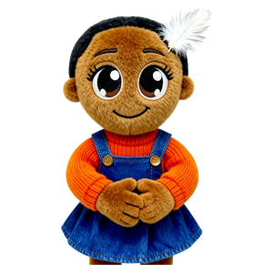 Peluche de Personaje de Dibujos Animados con Cuerno de Unicornio Arcoíris, Sudadera con Capucha Gris, Pantalones Deportivos Negros, Zapatillas Blancas, Cara Sonriendo - Product Image 2