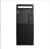 Boîtier d'ordinateur de bureau M5 en gros avec poignée portable, panneau latéral en acrylique (non-verre), châssis ATX, double USB 3.0, prend en charge les GPU de 250 mm