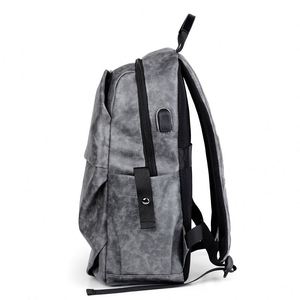 Sac à dos pour ordinateur portable imperméable personnalisé d'usine BSCI, pour femmes et hommes, sac de voyage et d'affaires avec port de charge USB - Product Image 6