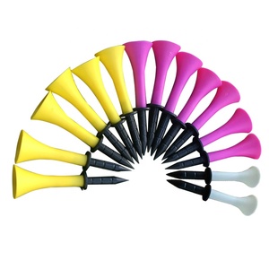 ผลิตทีตั้งลูกกอล์ฟแบบฝึกซ้อม 2 สี ตามสั่ง ทำจากยางและพลาสติก - Product Image 2