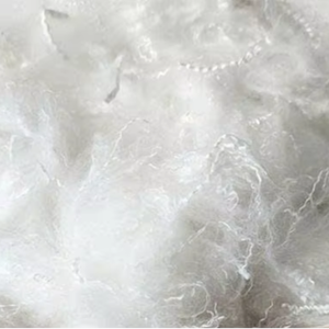 Fibra Virgen de Poliéster de Origen Vietnamita, 64 mm, Blanca Cruda, Alta Resistencia, Hecha con 100% Virgen PET - Product Image 2