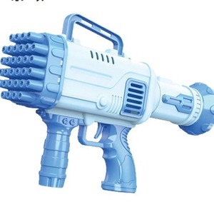32-Loch Gatling-Seifenblasenpistole für Kinder, Handgehaltener Raketen-Seifenblasenblaster, Großhandel - Product Image 1
