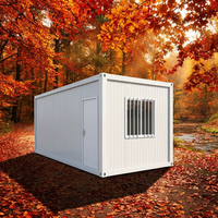 Maison conteneur, module de logement préfabriqué, structure mobile résistante au vent pour l'hébergement du personnel d'ingénierie sur site