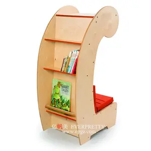 Meubles d'école maternelle en bois multicouche enfants étagère à livres armoire de rangement