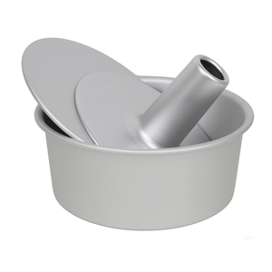 Moules à gâteaux en tube d'aluminium anodisé, moules à chiffon, moules à gâteau Angel Food, moules à gâteau éponge, avec fond amovible et plaques de remplacement - Product Image 1