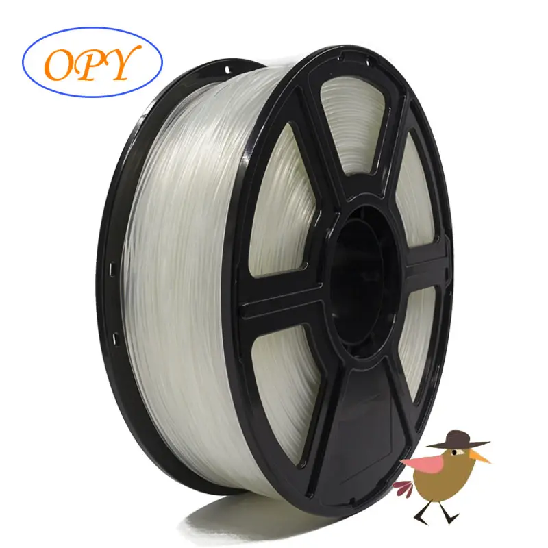 175 yüksek mukavemetli 1260 denye 3d yazıcı aşındırıcı tel 9741 100x120x13mm 1.75mm filament naylon 66 iplik