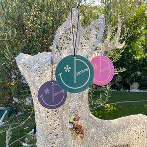 Désodorisant écologique pour voiture en papier avec 20 parfums pour usage promotionnel - Product Image 1