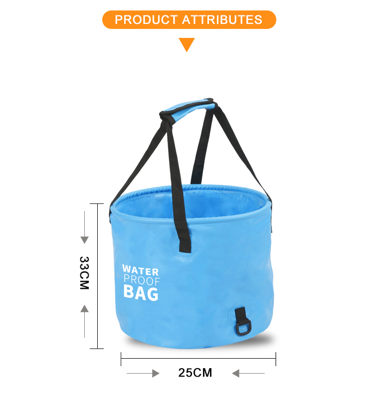 Multifunctional Soft Portable TOutdoor Wash Basin Folding Bucket Collapsible