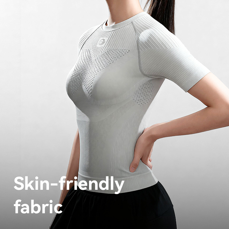 GJ JS17 Fashion Pack Workout Shirts for Women, Moisture Wicking Quick Dry Active Athletic Women's Gym Performance T Shirts
