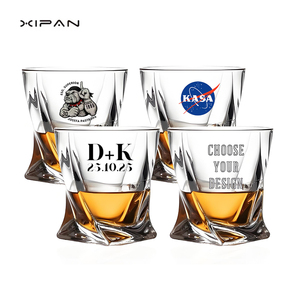 Échantillon gratuit, verres à shot personnalisés avec logo, mini verres à <span class=keywords><strong>whisky</strong></span> pour la maison, les fêtes et les bars, 10,4 oz - Product Image 1