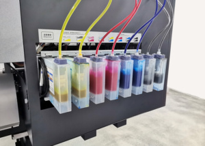 Tinta solvente ecológica para impresoras de cabezal de impresión I3200/5113 DX5 tinta de publicidad CMYK 4 colores para uso en interiores y exteriores tinta de impresora - Product Image 2