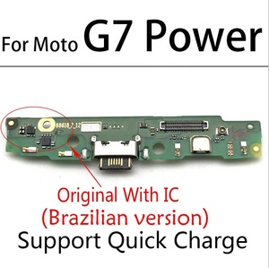 Chargeur de téléphone portable d'origine Flex pour Motorola Moto G7 Power Micro USB Port Dock Connecteur de charge Port avec carte - Product Image 4