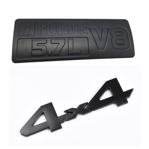Negro mate <span class=keywords><strong>IFORCE</strong></span> 5.7L V8 Offroad 4x4 Pickup Truck Sticker para Tundra - Product Image 1