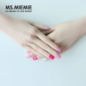 Ms.miemie - Juego de 24 <span class=keywords><strong>Uñas</strong></span> Postizas Reutilizables de ABS, <span class=keywords><strong>Cortas</strong></span>, Cuadradas, <span class=keywords><strong>Color</strong></span> Rojo Neón Sólido con Lentejuelas, <span class=keywords><strong>Uñas</strong></span> Artificiales al por Mayor - Product Image 1