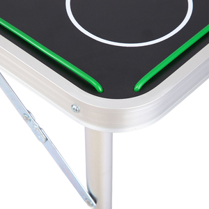 Hot Bán Ngoài Trời Bia Bảng Trong Nhà Bên Ngoài Trời Các Sự Kiện Tùy Chỉnh Nhôm 8ft Gấp Bia <span class=keywords><strong>Pong</strong></span> Bảng Cho Với Cup Lỗ - Product Image 6