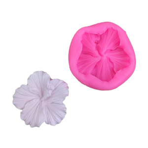 Molde de Silicona Líquida para Decoración de Pasteles con Forma de Flor de Hibisco de Cinco Pétalos, Ecológico, de la Marca INTODIY, para Fondant, Chocolate y Arcilla - Product Image 4