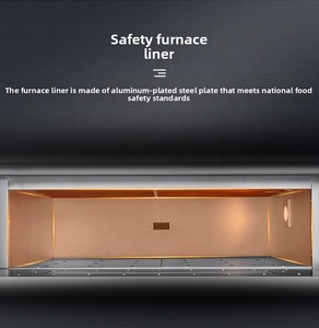 Four commercial hybride électrique et à gaz tout-en-un en acier inoxydable pour la cuisson de pain, gâteaux, pizzas, biscuits et autres produits de <span class=keywords><strong>boulangerie</strong></span> - Product Image 5