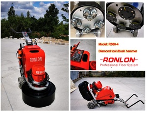 Máquina Pulidora y <span class=keywords><strong>Rectificadora</strong></span> de Pisos de Concreto <span class=keywords><strong>Usada</strong></span> Ronlon R680 - Product Image 3