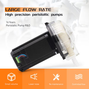 LEFOO 401/ST 24v DCステッパモーターマイクロペリスタライトポンプ2L/min液体処理化学工業ペリスタティックポンプ - Product Image 4
