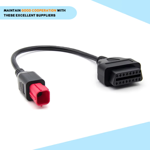 OBDII to J1939直角Yケーブル女性D & 男性Dコネクタ診断ツール2年保証自動車ワイヤーハーネス付き - Product Image 6