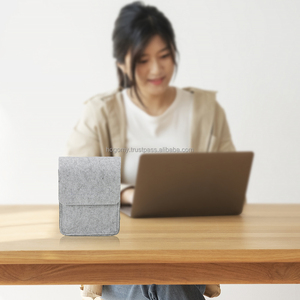 Funda para Laptop Personalizada, Duradera, Simple, Portátil, Ecológica, de Fieltro PET, con Gran Capacidad para la Escuela y la Oficina - Product Image 3